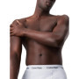 Calvin Klein Trunk 3pk Homme Trunk, Blanc (White), XS