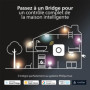 Philips Hue White & Color Ambiance Centura angled downlights 1 pack, plafonniers à intensité variable, contrôle intelligent de l