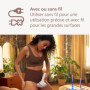 Philips Lumea série 9900 - épilateur à lumière pulsée, alternative à l'épilation laser, SenseIQ et SkinAI, 2 embouts pour le cor