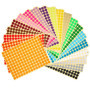 Elalove 3300 Gommettes Rondes Autocollantes en 20 Couleurs Vives - Pastilles Autocollantes Repositionnables 10mm pour Organisati