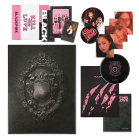 BLACKPINK 2nd Mini Album - Kill This Love [ BLACK Ver. ] CD + Photobook + Photo Zine + Lyrics Book + Photocards + Polaroid Photo