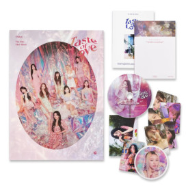 TWICE - 10th Mini Album [Taste of Love] (In Love Ver.) Cover + Sleeve + Photobook + CD-R + Lenticular + Tasting Card + Coaster +
