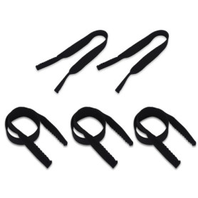5PCS Cordon Lunettes Attache en néoprène Extensible, Réglable Chaîne Cordons à Lunettes de de Sport Porte-Lunettes Néoprène Anti