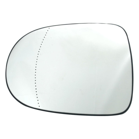 Arotzelox Verre de Rétroviseur Chauffant extérieur pour Clio Twingo Modus 7701069553 Miroir Chauffant 7701069522