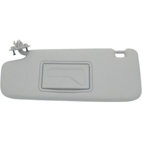 Pare-Soleil de Voiture Pare-Soleil Gauche avec Miroir adapté for Chevrolet Aveo 2012 2013 2014 Gris Visières de Soleil