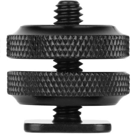 CABLEPELADO Support de sabot pour appareil photo vers adaptateur de vis de trépied de 1/4" | Adaptateur de trépied vis à support