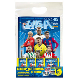 Liga Este 2024-2025 -Starter Pack Ligue Est 2024-2025, Couleur bleue, Normale (Panini 004987speggss)