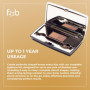 Fab Brows Beautiful Brows FAB BROWS KIT DUO - BRUN CLAIR & BRUN MOYEN - Light Brown & Medium Brown