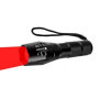 Lampe de Poche Rouge, WESLITE Lampe Torche de Chasse avec Torches de Signal de Lumière Rouge Lampe de poche Tactique Rouge Zooma
