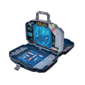 noris 606104435 Jeu d'action Lumineux et sonore pour Toute la Famille à partir de 5 Ans, Rouge/Blanc