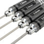 Xrten Tournevis Hexagonal(3.0mm 2.5mm 2.0mm 1.5mm), Metal Hex Cle Douille Tournevis Cle pour Les modeles