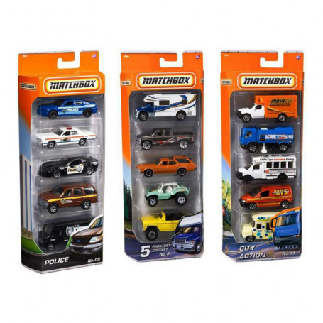 Jeu de Véhicules Mattel Matchbox 5 Pièces 22,99 €