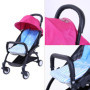 Couverture Protection pour Poignée Poussette, Bébé Poussette Poignée Barre Couverture, Couverture Protection de Guidon pour Pous