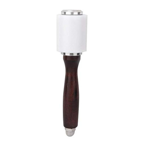 Marteau de poinçon en cuir professionnel avec maillet en cuir double tête Leathercraft avec manche en bois pour l'artisanat en c