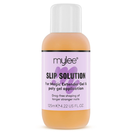 Mylee Slip Solution for Magic Extender Gel 125ml - Construction Polymer Gel, Ongles et Extensions UV LED, Solution Liquide d'Alc