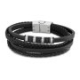 Lotus Style Bracelet LS2101-2/1 Urban Man en acier inoxydable 316l 220 mm pour homme, No aplica, Acier inoxydable, Zircon bleu