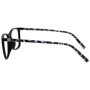 OPULIZE Arc Lunettes de Lecture Pack de 2 Montures Carrées Minces Élégantes Charnières à Ressort Anti-Rayures Noir Violet Branch