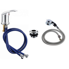 Robinet mélangeur pour salon de coiffure avec pommeau de douche