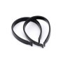 cyclingcolors 2X Protege Bas DE Pantalon Pince en Plastique Noir Universel Velo VTT