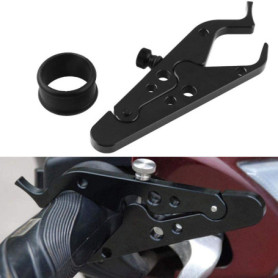 CYSKY Régulateur de vitesse pour moto Système de contrôle des gaz Poignée en aluminium Poignet Serrure à poignée avec anneau en 