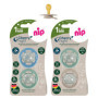 nip® Cherry Sucettes Nuit Natural Rubber 0-6 meses, lot de 4, made in Germany