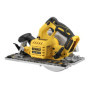 DeWalt DCS572N XR Scie circulaire sans balais 184 mm 18 V, Noir/Jaune
