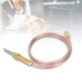 Kit de thermocouple à gaz avec embout M8 x 1 et écrou, brûleur à gaz, sonde thermocouple, pour cheminée, barbecue