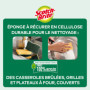 Scotch-Brite Classic Éponge à Récurer en Cellulose Non Rayante - 6 Pièces - Tampon à Récurer Très Absorbant Indiqué pour Les Tâc
