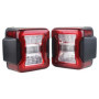 SXMA Feux arrière à LED Les Plus récents pour Feux de recul pour Feux de Position arrière Wrangler JK 07-17 (Euro Version)