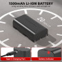 Huepar Niveau Laser Rotatif Auto-Nivellement Kit, Outil de Rouge Niveau Laser Rotatif Intérieur/Extérieur Faisceau Laser Horizon