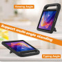 XunyLyee Coque Enfant pour Xiaomi Redmi Pad 2 2025 11 Pouces, Noir