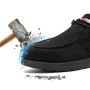 LARNMERN Chaussures de Sécurité Hommes Femmes Embout Acier Loafers Anti-Smashing Slip on Antidérapante Léger Respirante Conforta