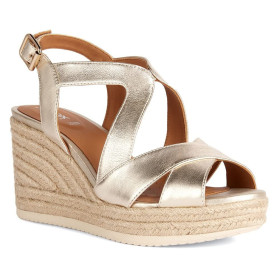 Geox D Ponza Espadrille Wedge SandalesFemme