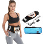 Ceinture de massage, Ceinture amincissante à 5 modes de vibration avec fonction de chauffage et réglable à 140cm, Appareil d'ent