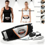 Ceinture de massage, Ceinture amincissante à 5 modes de vibration avec fonction de chauffage et réglable à 140cm, Appareil d'ent