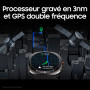 Samsung Galaxy Watch Ultra (2025), Montre Connectée, Bouton d'action, Galaxy AI, GPS Double fréquence, 4G, 47mm, Bleu Titane, Ch