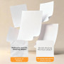 Dulynva 200 Feuilles Papier Thermique A4 Imprimante Séchage Rapide Compatible avec les Imprimantes Thermiques A4 pour Fichiers, 