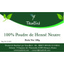 TitanBird 500g Henné Neutre en Poudre Incolor - Soin des Cheveux Origine : Montagnes de l'Atlas 100% Naturel, Pur et Sans Additi
