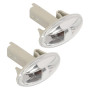 Anlseiod 2 x Clignotant Latéral pour peugeot 206 307 107 1007 Expert Partner 6325.G3 pour C1 C2 C3 C5 Berlingo Xsara 12 V 6325G3