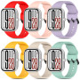 BDIG 6 Pièces Bracelet en Silicone Compatible avec Xiaomi Redmi Watch 5/Xiaomi Redmi Watch 4 Femme Homme,Sport Bracelets Respira