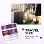 Karseell Masque Cheveux Violet 100ml, Neutralise Les Reflets Jaunes, Répare Les Cheveux Abîmés, pour Cheveux Blonds, Platine, Bl