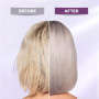 Karseell Masque Cheveux Violet 100ml, Neutralise Les Reflets Jaunes, Répare Les Cheveux Abîmés, pour Cheveux Blonds, Platine, Bl