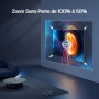 WOLFANG 4K Videoprojecteur【Application Intégrée/Netflix Officiel】, 26000 Lumen Retroprojecteur avec WiFi 6, Zoom 50%, 180° Rotat