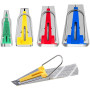 Appareils à Biais, 4 Outils de Couture ​Pour Biais, Bias Tape Maker, Faire des Biais en Tissu, Biais Binding Maker Ensemble, Tis