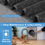 HezzLuv Couverture Imperméable pour Chien 203x229 cm, Plaid pour Animaux en Flanelle Lavable pour Canapé et Lit, Antidérapant, P