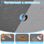 HezzLuv Housse de canapé imperméable pour chien et animal domestique - Lavable - Réversible - Anti-rayures - Résistante aux poil