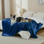Yaning Couverture Imperméable pour Lit Canapé Sofa, Couverture Douce Anti-Fuites pour Chien Chiot Chat, Protège-Meuble en Polair