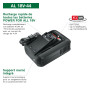 Bosch Chargeur Rapide AL 18V-44 (Système 18V, durée de Charge Batterie 2,0/2,5/4,0/6,0 Ah : 34/44/59/87 Min, avec Support Mural)