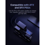 MINIS FORUM Station d'accueil d'extension eGPU DEG2 Thunderbolt 5 (80 Gbit/s, 140 W) et OCuLink, PCIe x16, avec Emplacement M.2 