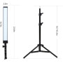 GSKAIWEN Kit d’Eclairage LED Studio de Photographie avec Support de Lumière Trépied et Lumière de Replissage pour Portrait, Vidé